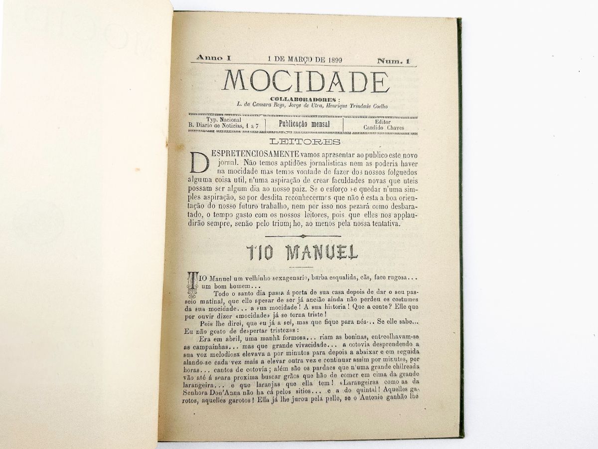Mocidade – 1899