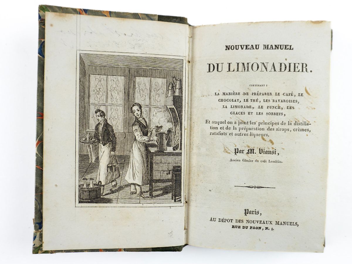 Nouveau Manuel du Limonadier – 1840