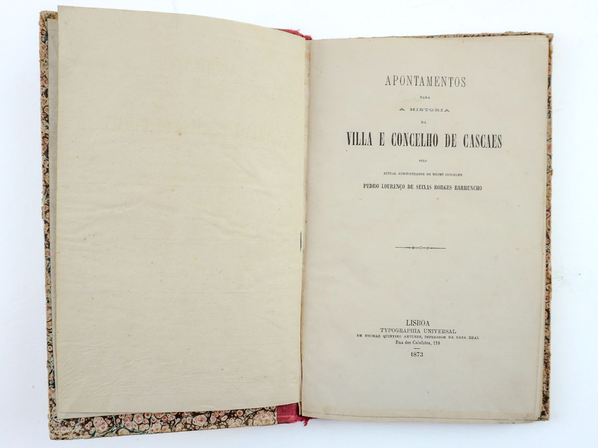 Apontamentos para a História da Villa e Concelho de Cascaes