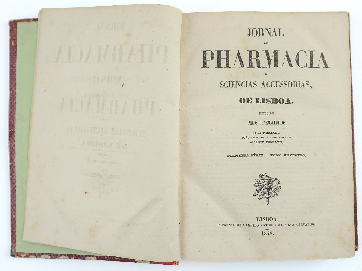 Jornal de Pharmacia e Sciencias Accessorias, de Lisboa