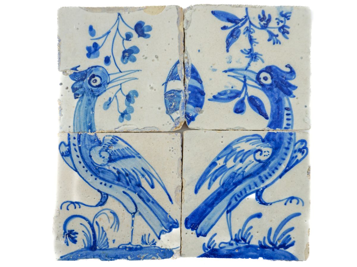 Quadra de azulejos