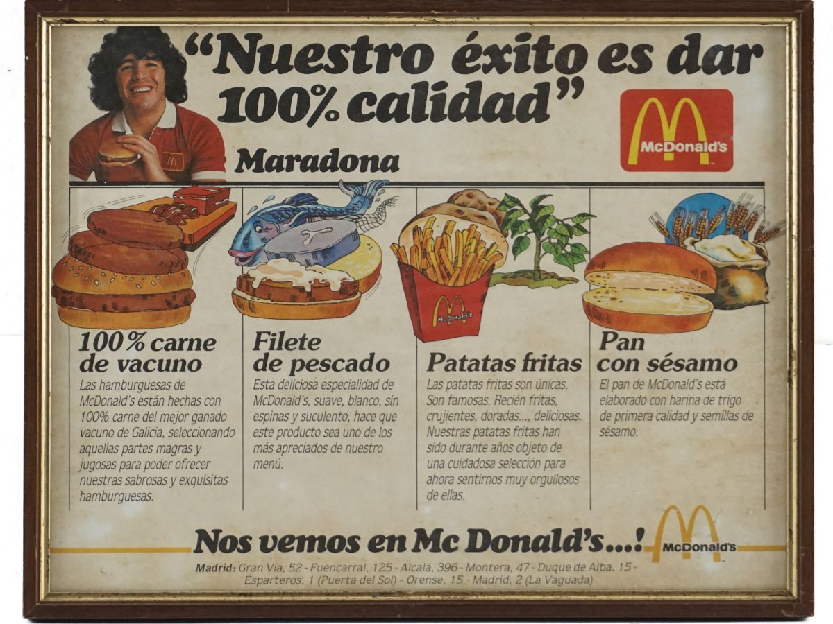 Maradona/McDonald's