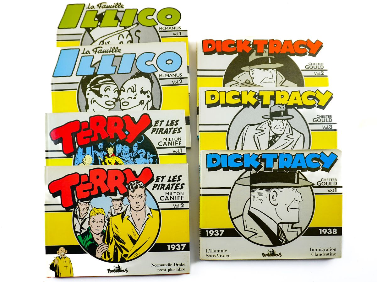 Dick Tracy, La Famille Ilico e Terry et Les Pirates