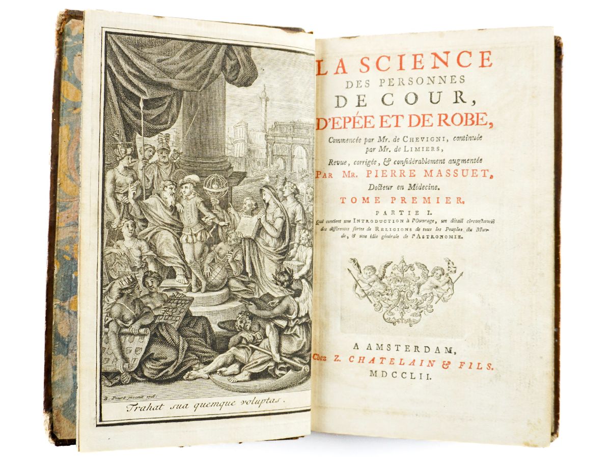 La Science Des Personnes de Cour D'Epée et de Robe – 1752