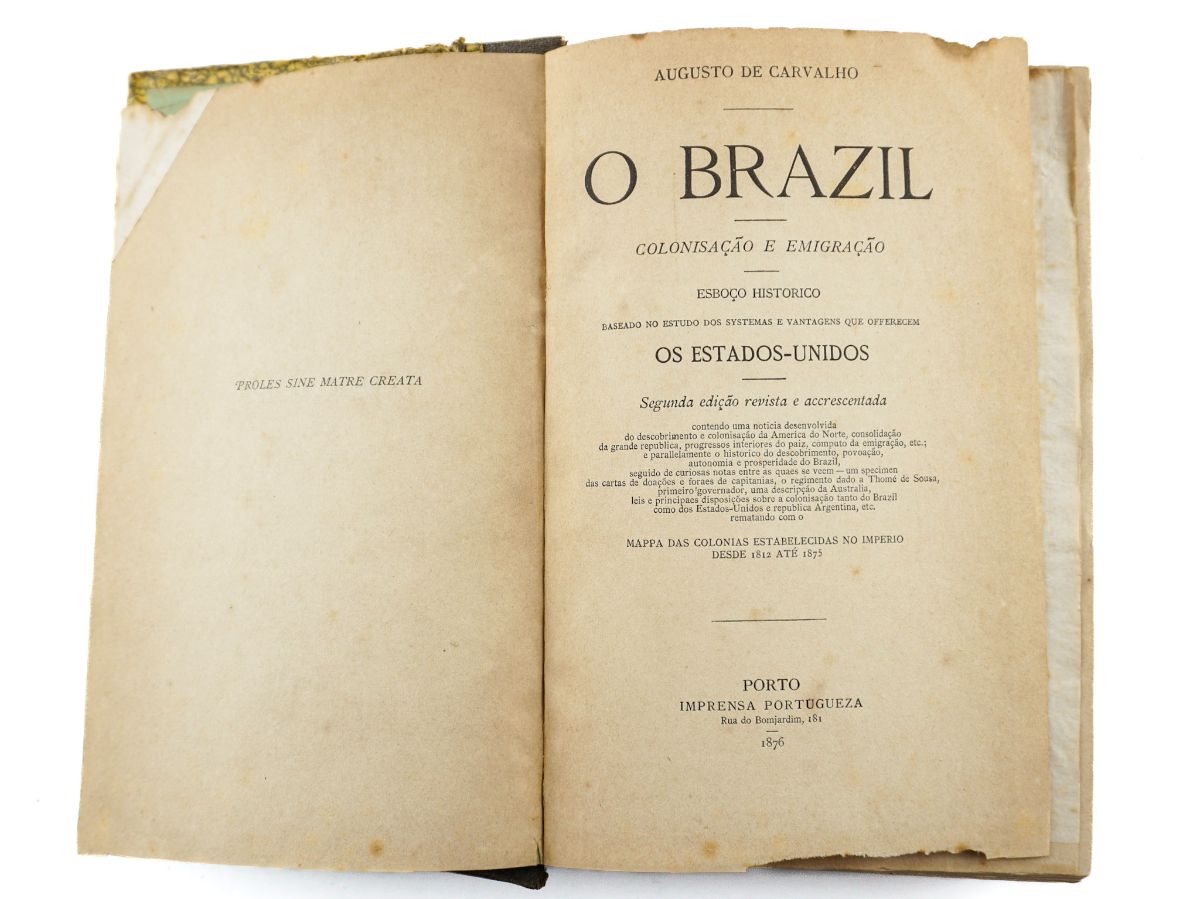 O Brazil Colonização e Emigração