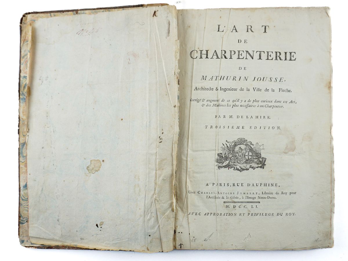 L'Art de Charpenterie - 1751