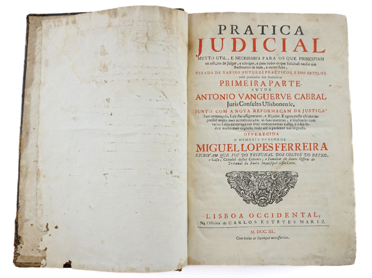 Pratica Judicial (1740)