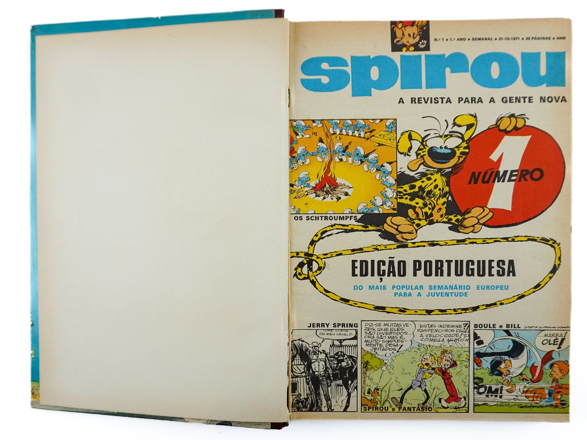 Spirou - Primeira série - Coleção Completa