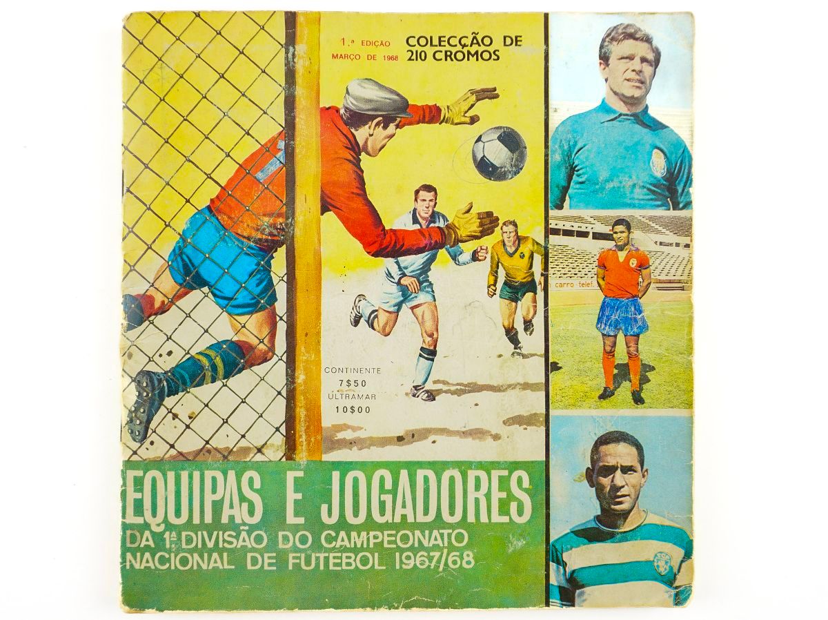 Coleção de Cromos Futebol de Portugal editada em 1968