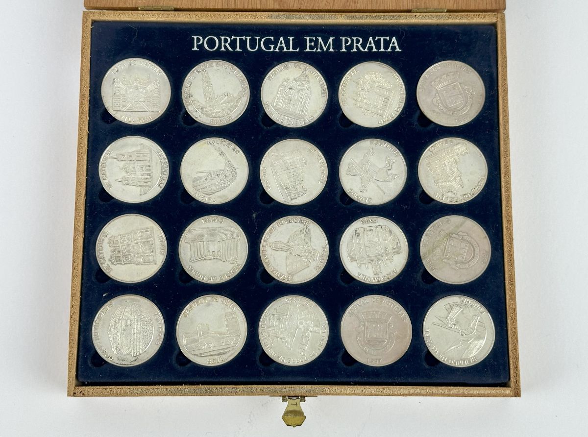 Medalhas da Colecção Portugal em Prata