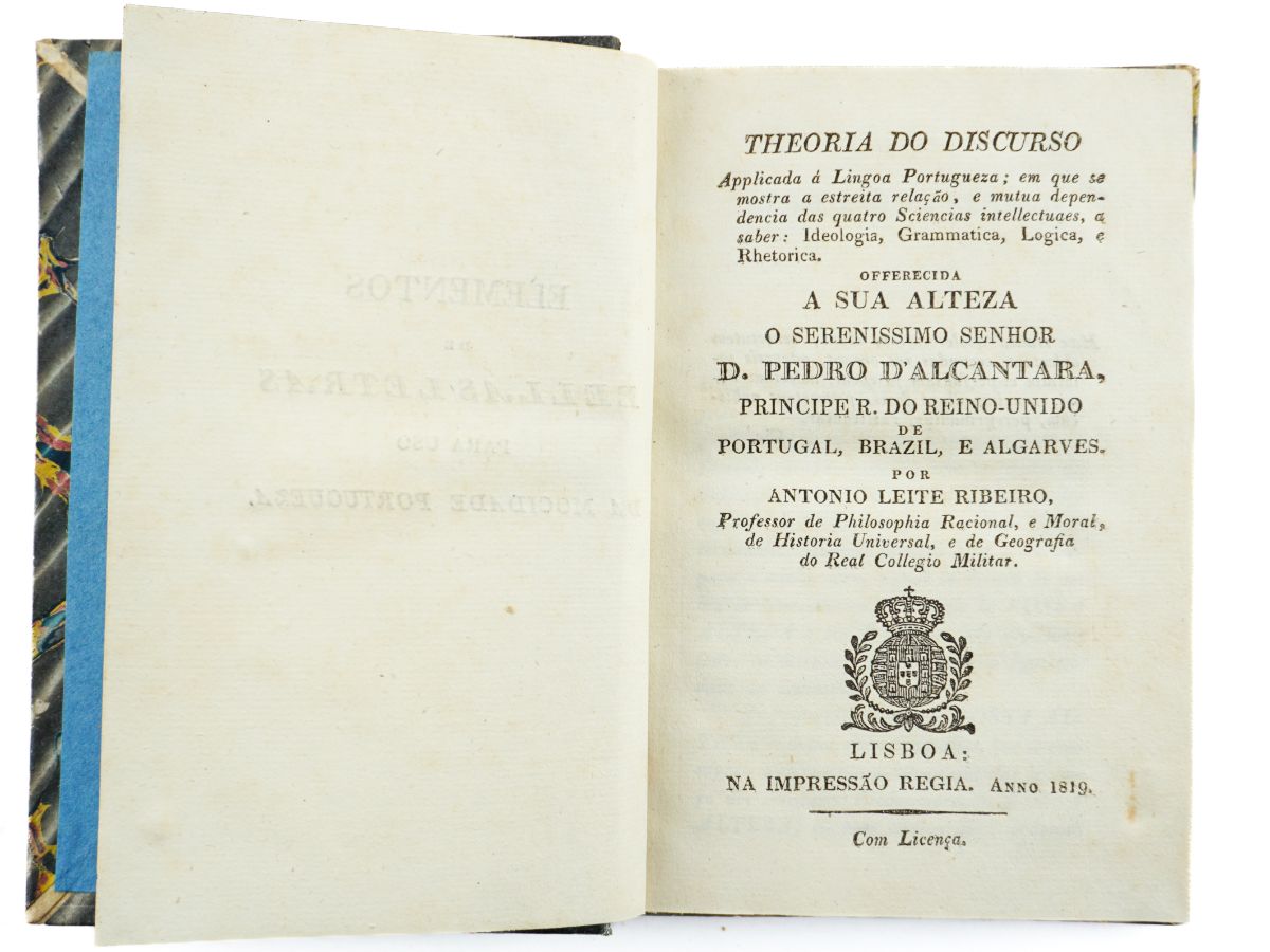 Theoria do discurso, applicada á lingua portugueza (1819)