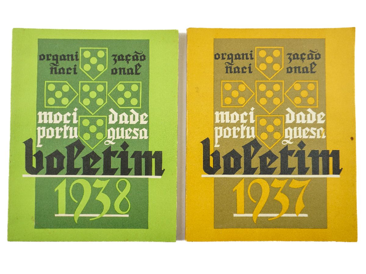 Conjunto de Boletins da Mocidade Portuguesa