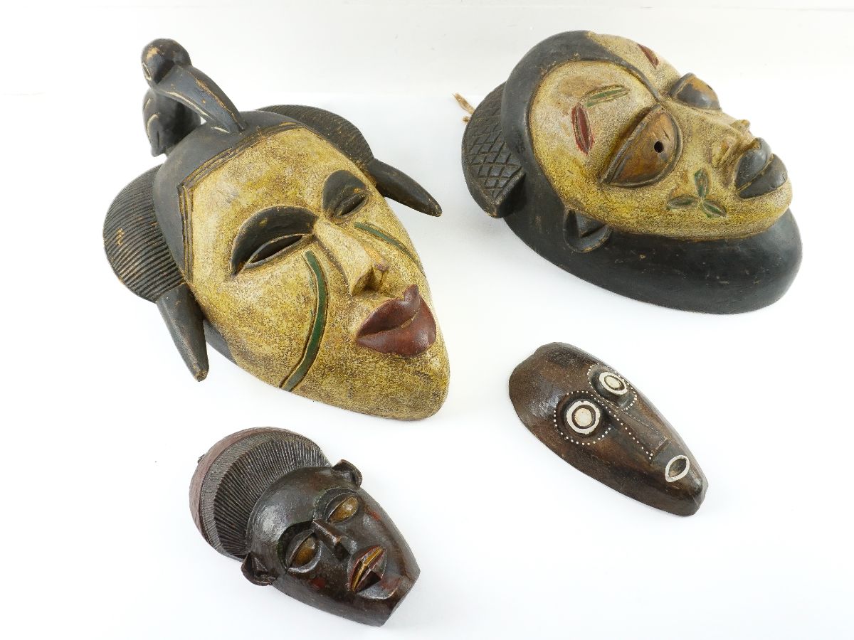 4 Máscaras africanas