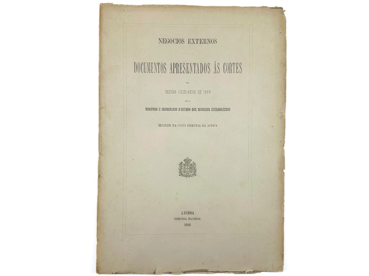 DOCUMENTOS APRESENTADOS ÁS CORTES NA SESSÃO LEGISLATIVA DE 1889