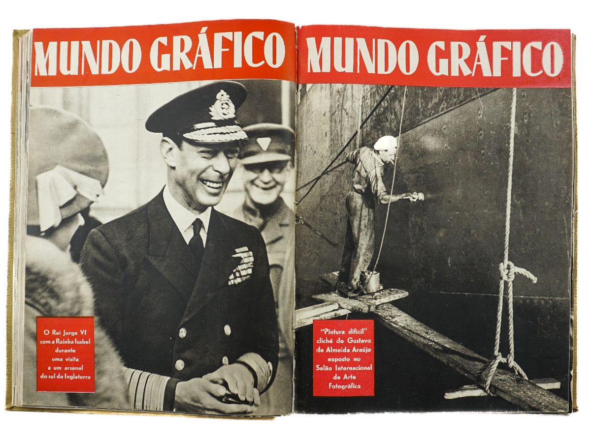 COLEÇÃO COMPLETA DA REVISTA MUNDO GRÁFICO 1940-1945