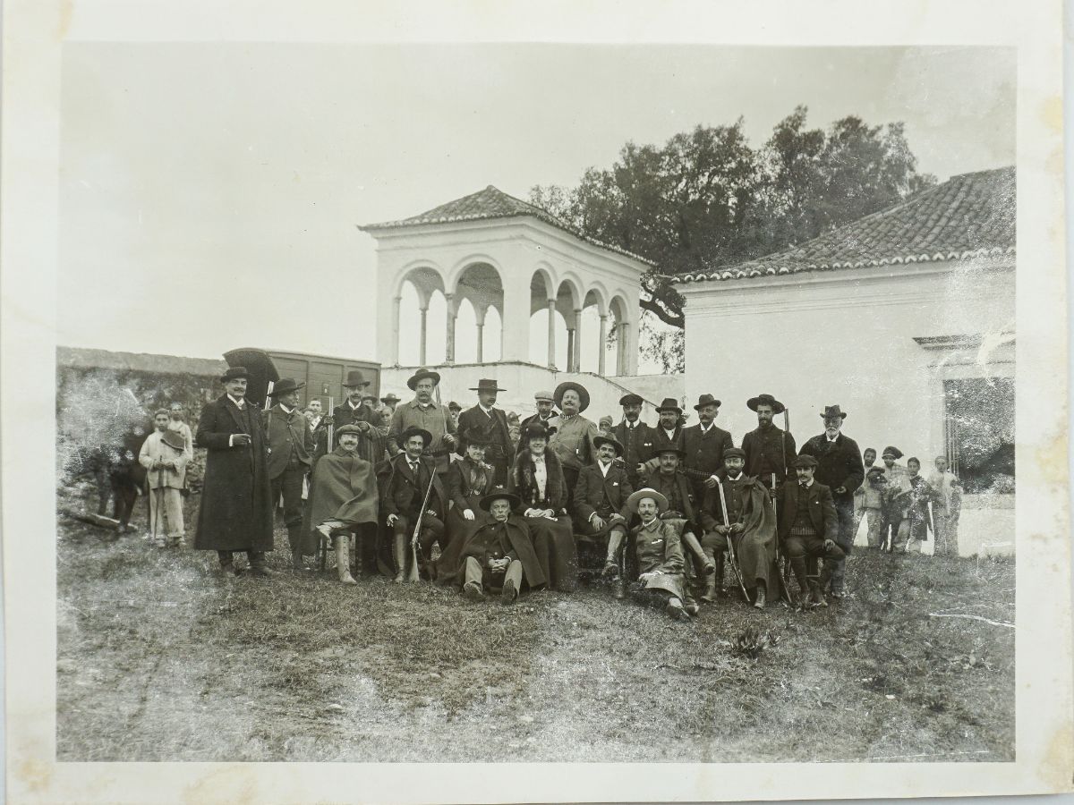 Família Real, 2 Fotografias na Tapada Real de Vila Viçosa