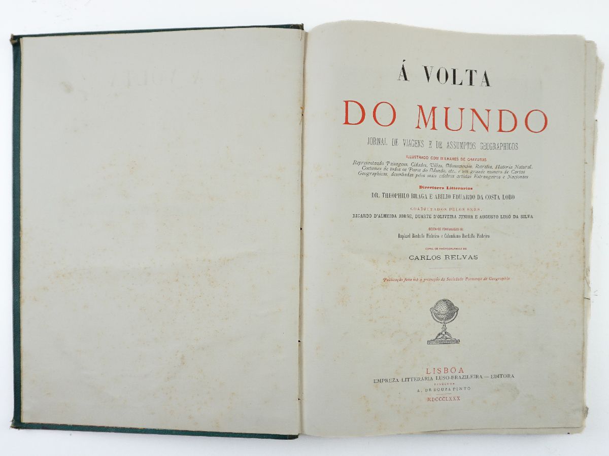 À volta do Mundo – Jornal de Viagens e de Assumptos Geographicos (1880)