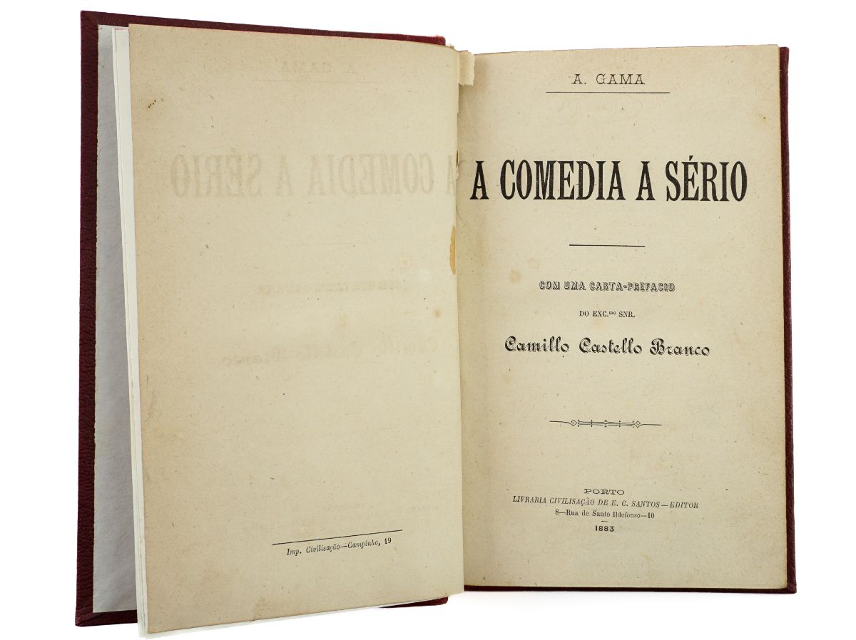 Arnaldo Gama – Camilo Castelo Branco (1883)