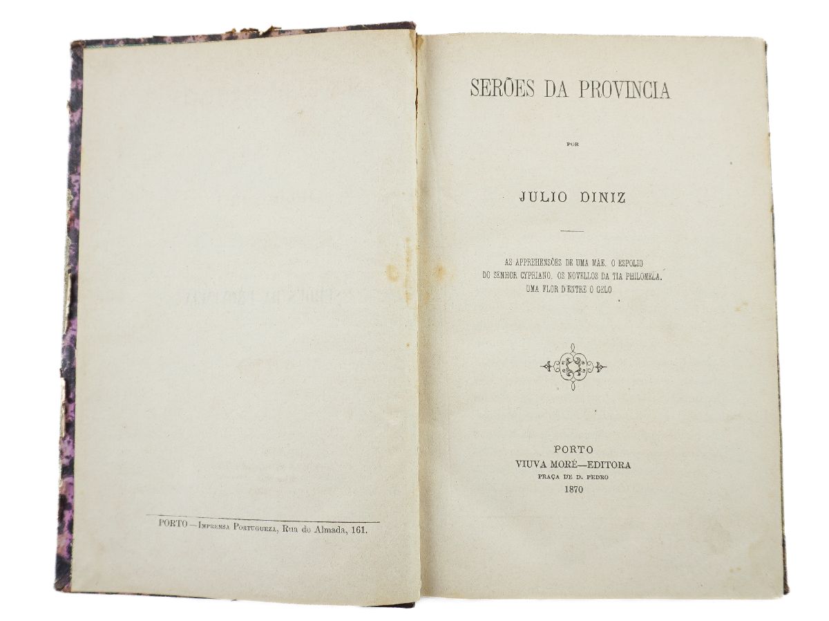 Serões da Província – Primeira edição