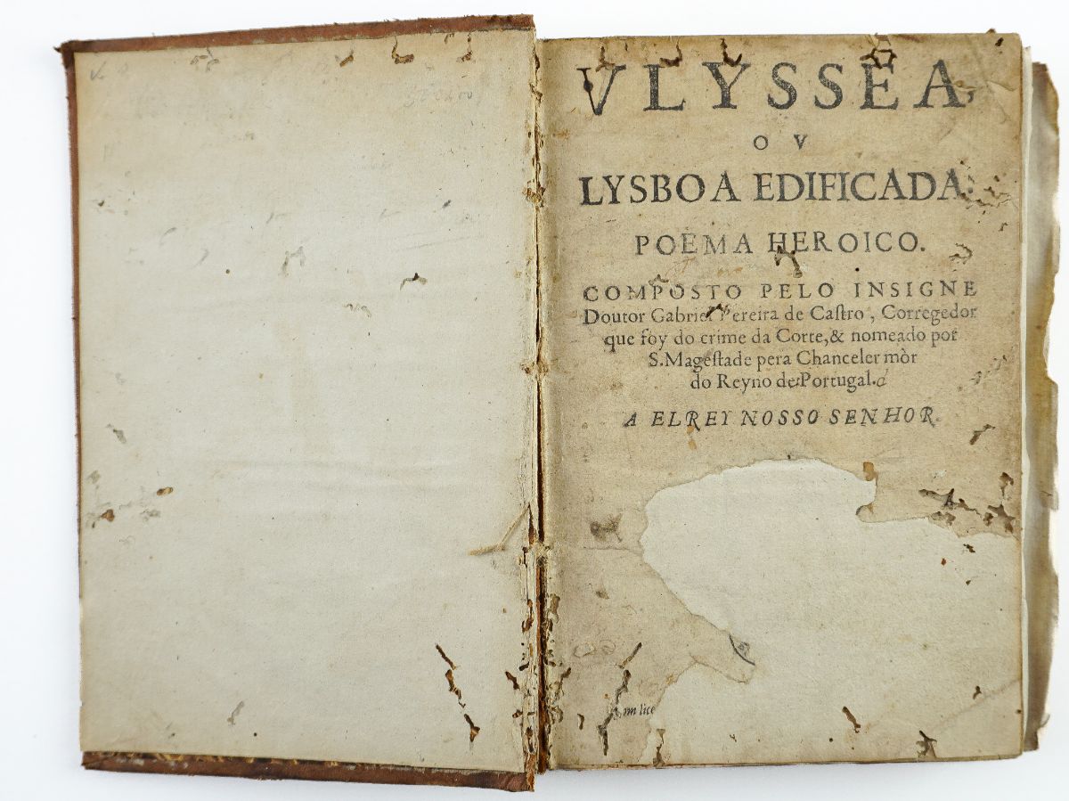 Ulyssea ou Lysboa Edificada – Primeira edição – 1636