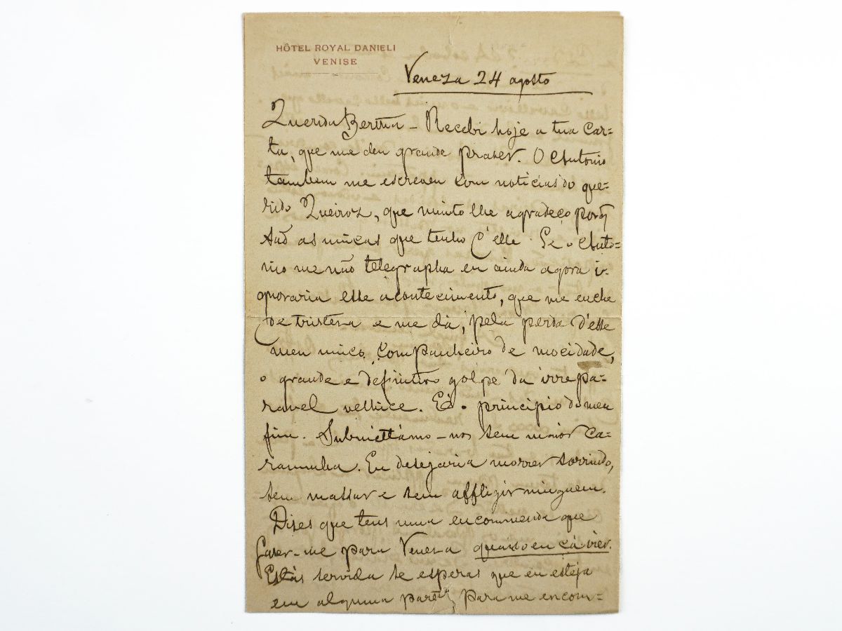 Manuscrito Ramalho Ortigão