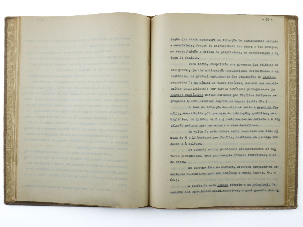 Relatório – Missão de Estudo a Angola – Política Indígena (1956-1959)