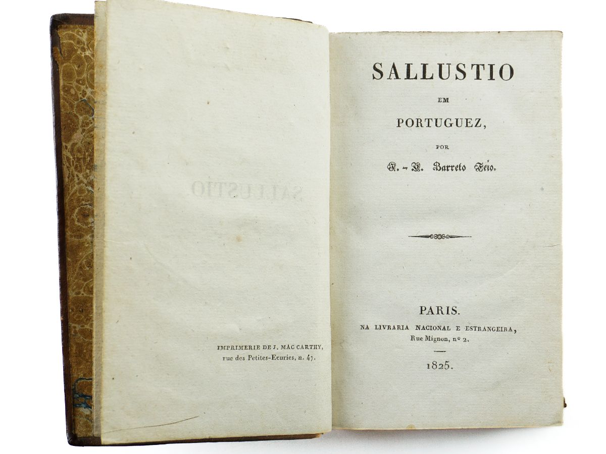 Sallustio em Portuguez (1825)