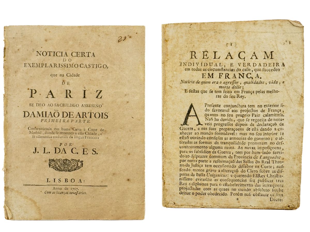 Ecos em Portugal do atentado contra Luís XV (1757)