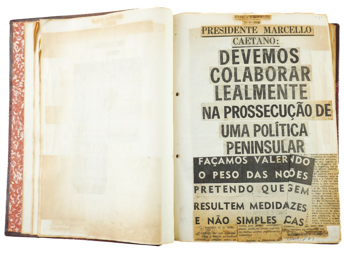 Marcelo Caetano – Recortes da imprensa - Visita a Espanha (Maio de 1970)