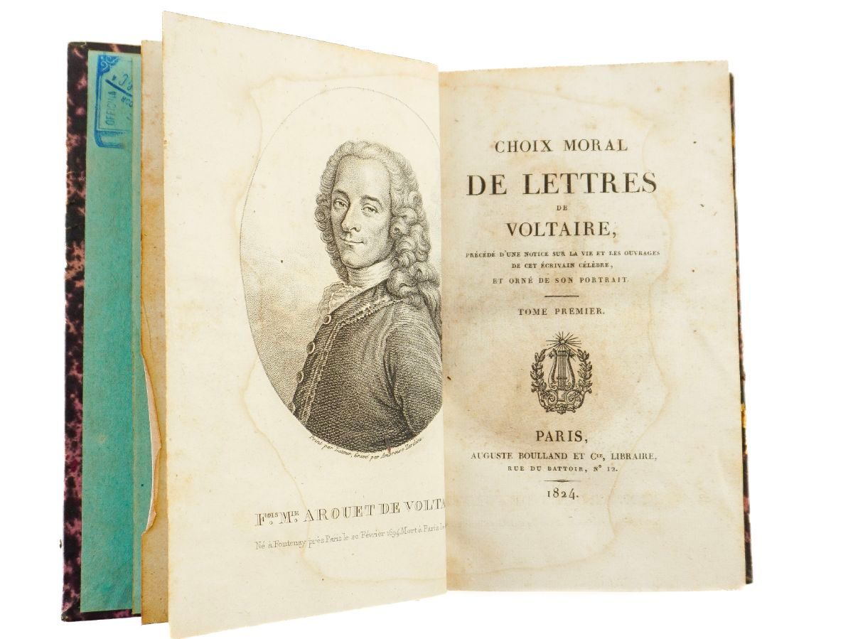 Choix Moral de Lettres de Voltaire