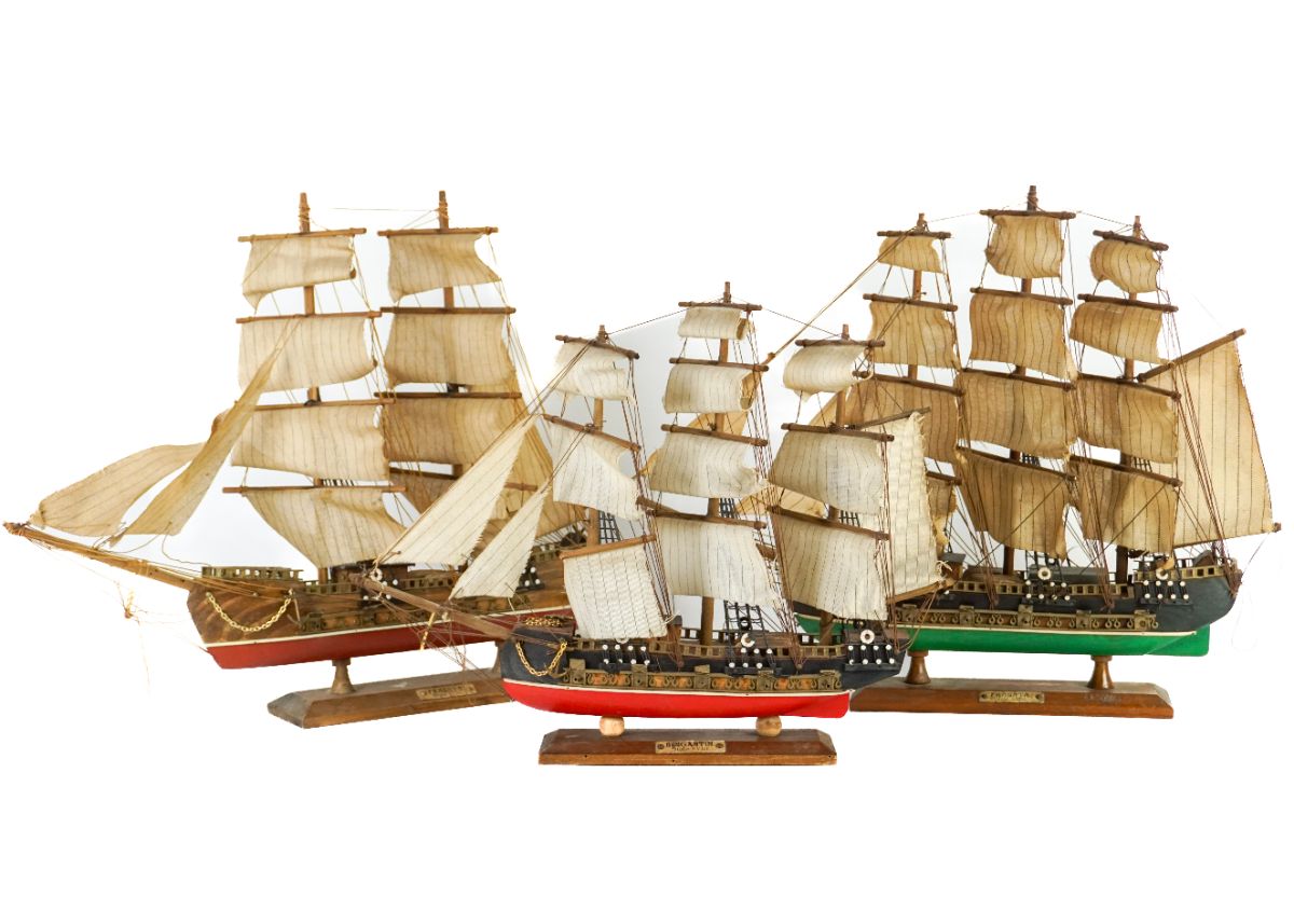 3 Maquetes de barcos