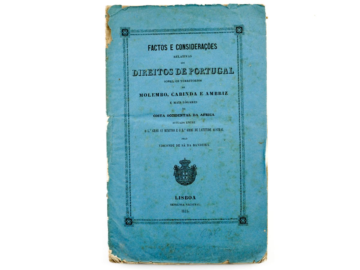 Direitos de Portugal sobre os Territórios de Molembo, Cabinda e Ambriz (1855)