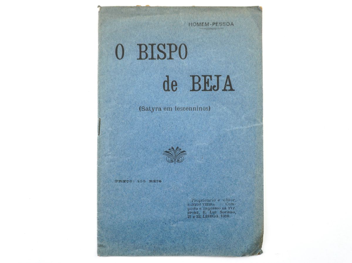 O Bispo de Beja - Rara Primeira edição