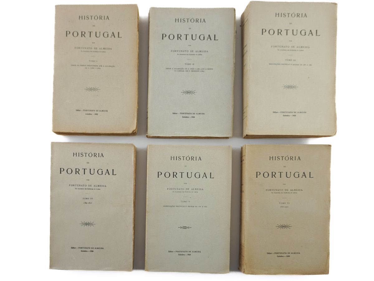 História de Portugal de Fortunado de Almeia