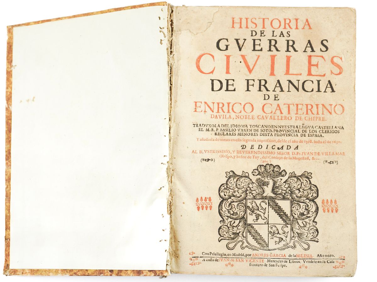 Historia de Las Guerras Civiles de Francia (1660)