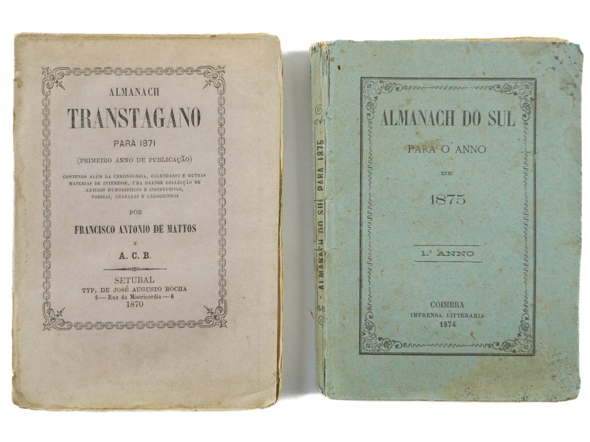 Raros Almanaques Alentejanos (1870 e 1874)