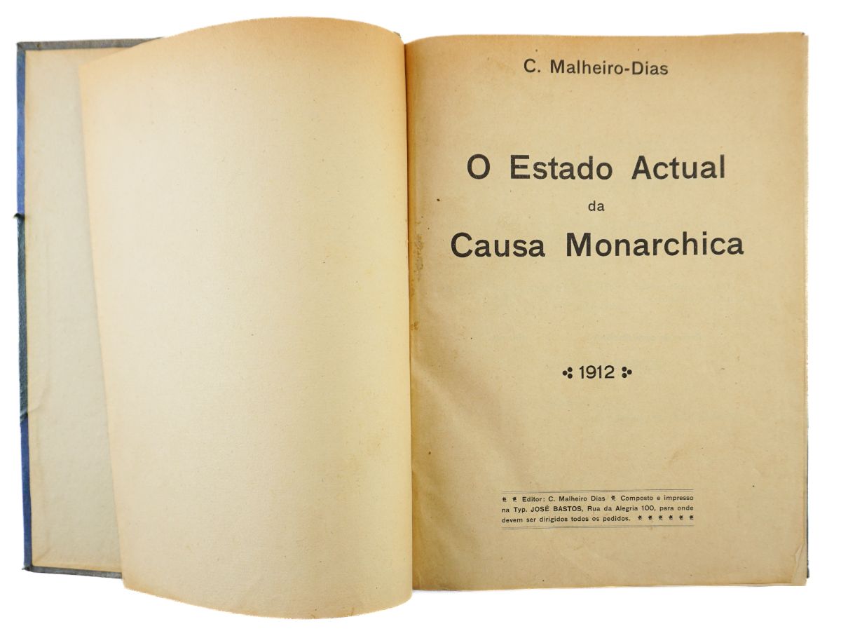 O Estado Actual da Causa Monárquica (1912)