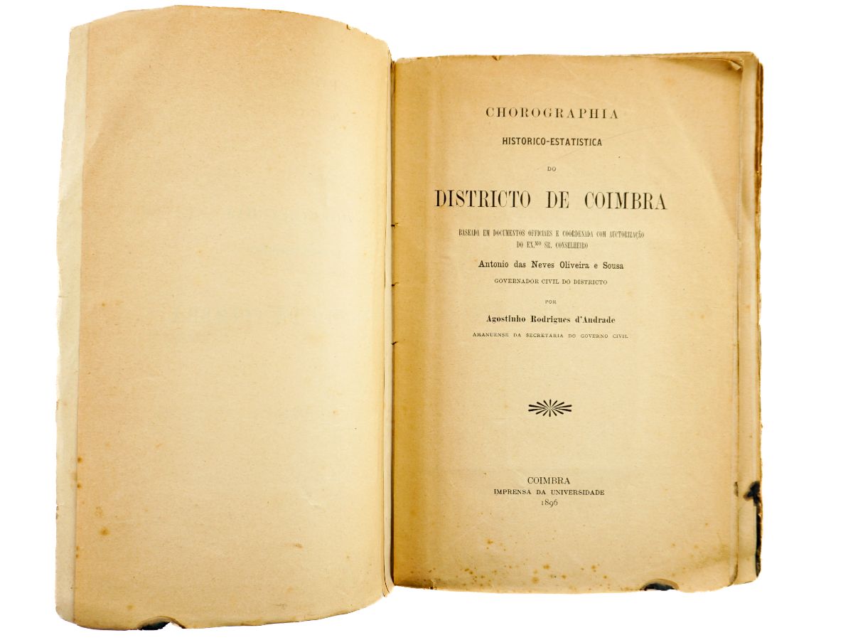 Chorographia historico-estatistica do districto de Coimbra – 1896