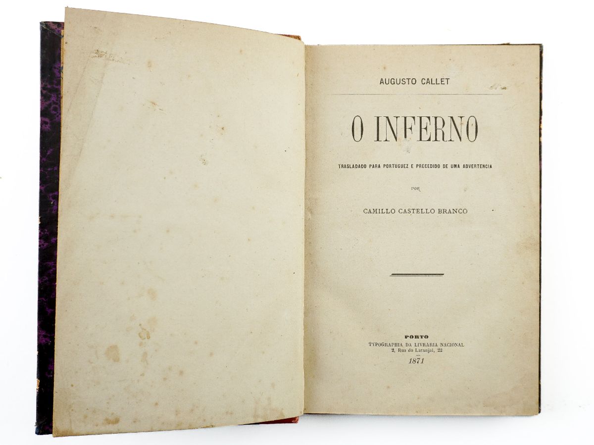 Camilo Castelo Branco – tradução e introdução (1871)