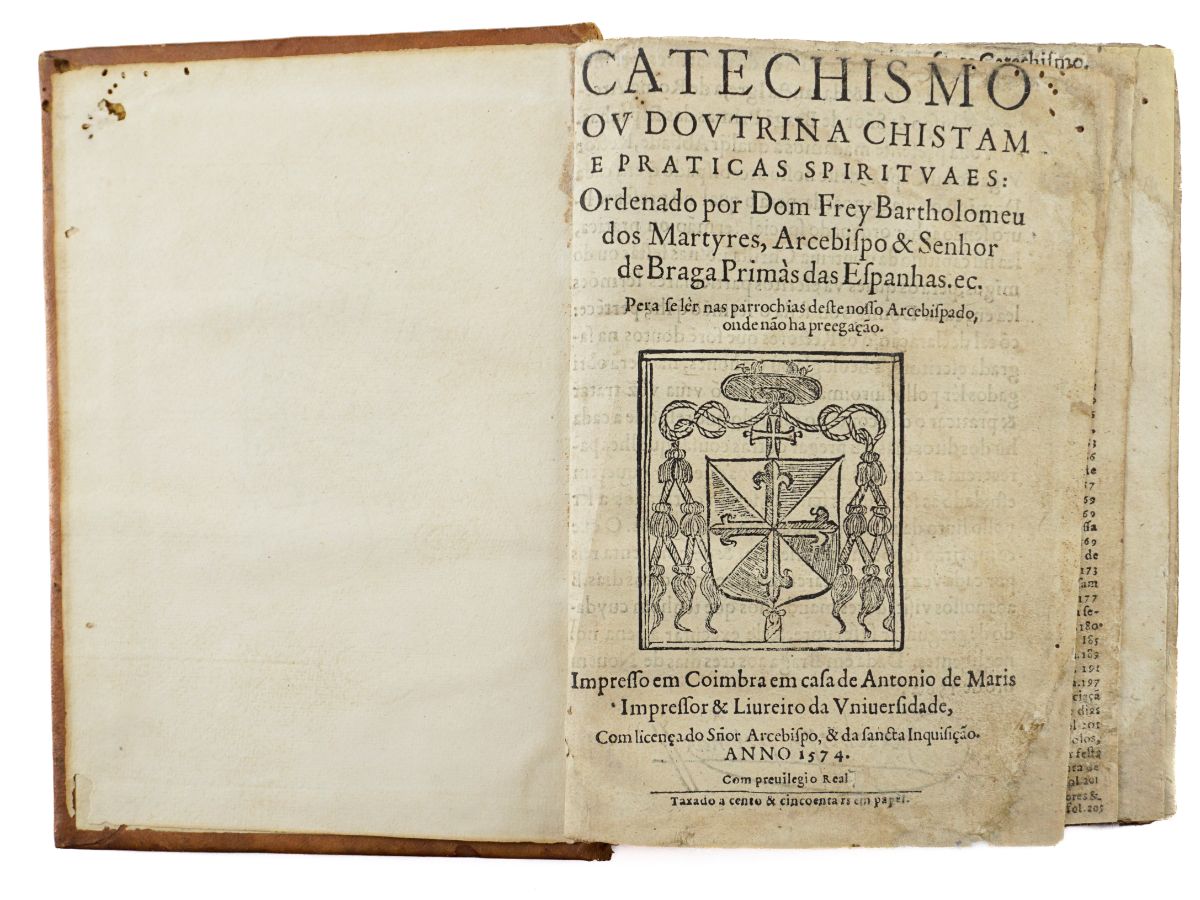 Catechismo ov dovtrina christam e praticas spiritvaes (1574)