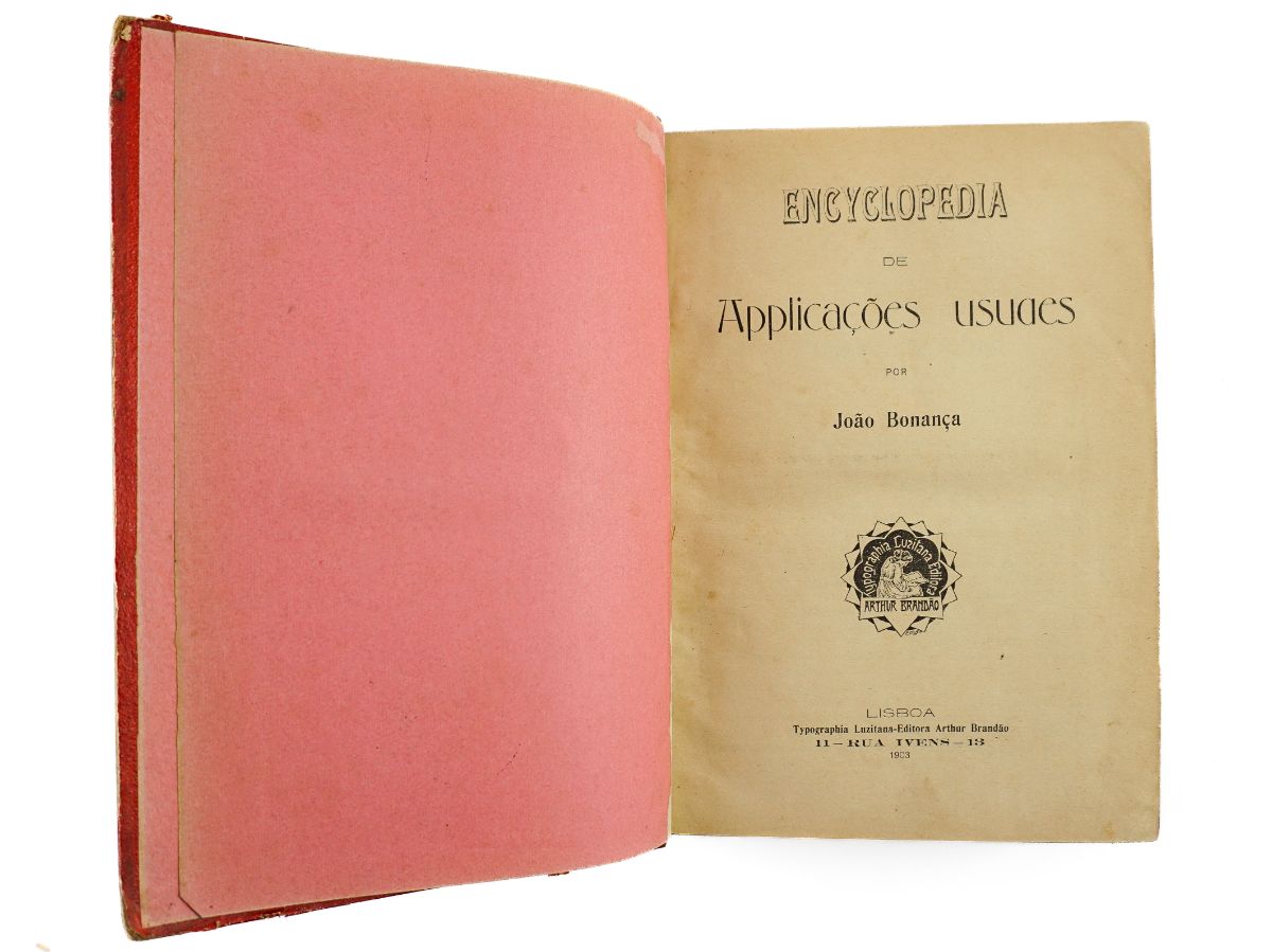 Enciclopédia de Aplicações usuais (1903)