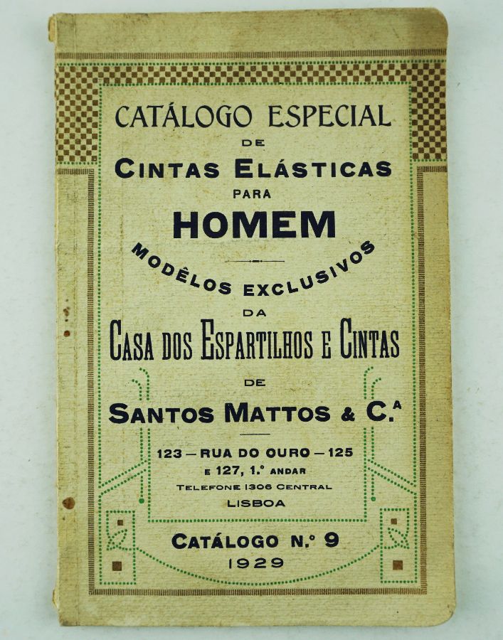 Catálogo Comercial de Cintas, 1929