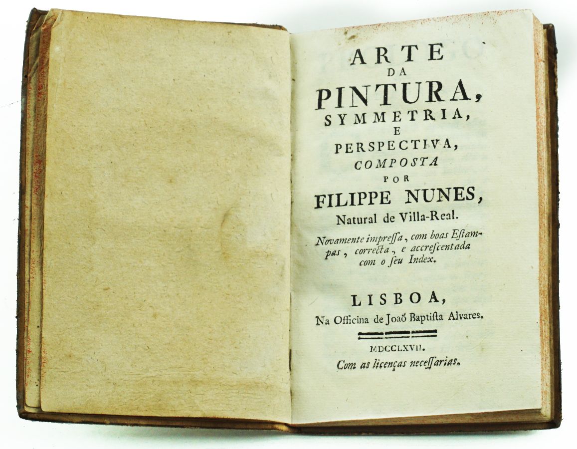 ARTE DA PINTURA – FILIPPE NUNES. 1767