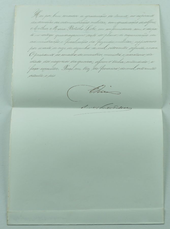 Carta patente de D. Luís I (1886)